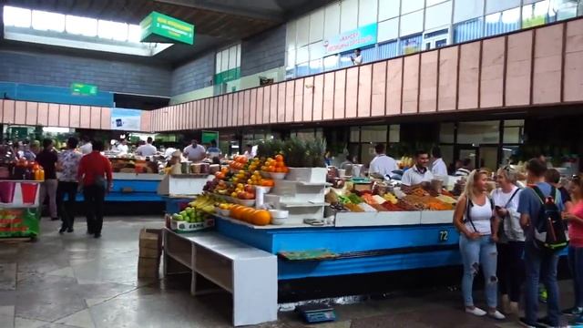 Green Bazaar Tour 4K Almaty Zelyony Bazaar Зелёный базар