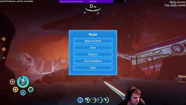 Subnautica Below Zero, but I have a hoverbike that can only hover under very specific conditions !D смотреть онлайн