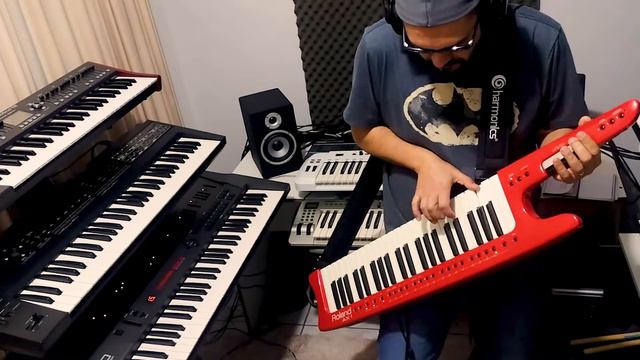 playing Roland AX1 смотреть онлайн