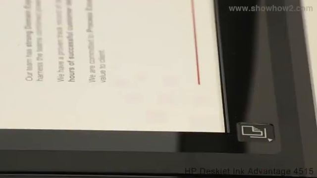 HP Deskjet Ink Advantage 4515 - Scanning A Document Using HP Scanning Utility