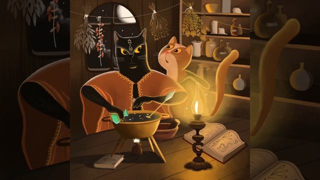 В хижине Кота-Колдуна смотреть онлайн