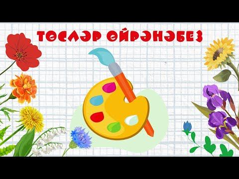 БӘБИ СҮЗ: төсләр өйрәнәбез / Учим цвета / Learn colors смотреть онлайн