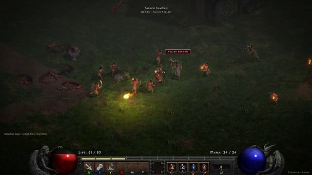 Diablo II: Resurrected Alpha - 4K@60 Controller Gameplay смотреть онлайн