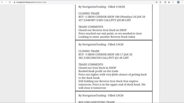 Trading Options - Weekly Video Update from January 10, 2020 смотреть онлайн