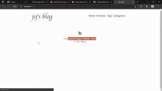 Hugo with Git Hub Pages on Windows смотреть онлайн
