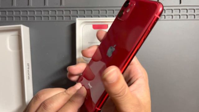 IPhone 11 Product Red Unboxing 2021