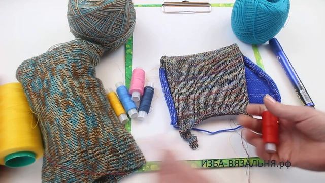 Машинное вязание бактуса из меланжа ВЕРЕТЕНО, часть 1✅ Слонимская пряжа для машинного вязания смотреть онлайн