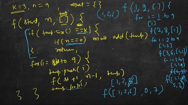 Combination Sum iii | LeetCode 216 | C++, Java, Python смотреть онлайн