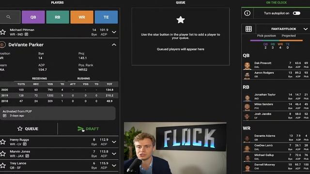 LIVE FANTASY FOOTBALL DRAFT (THIS IS WILD) || 2021 Fantasy Football смотреть онлайн