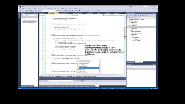 Developing a C# Application for OpenRoads Designer - ORD Example Part 1 смотреть онлайн
