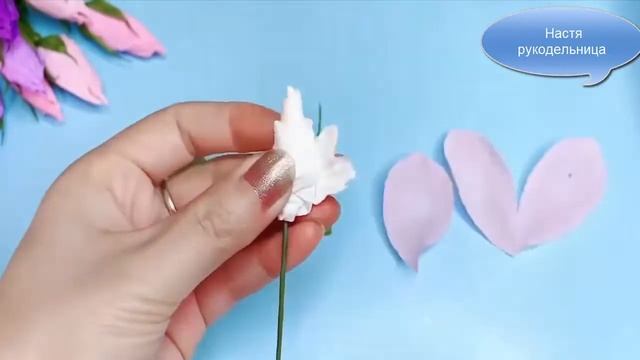 Роза из туалетной бумаги своими руками смотреть онлайн