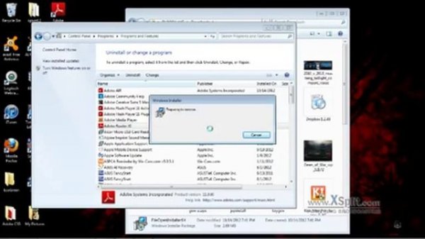 How To Remove Adobe Reader and File Open From A PC Windows OS