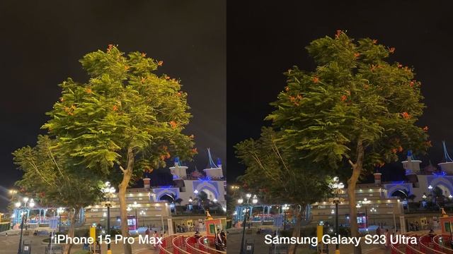 iPhone 15 Pro Max vs Samsung Galaxy S23 Ultra NIGHT MODE Camera Test смотреть онлайн