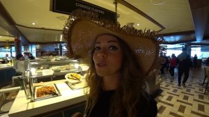 Круиз в Японию. Еда и шведский стол в круизе. Навороченный круизный лайнер