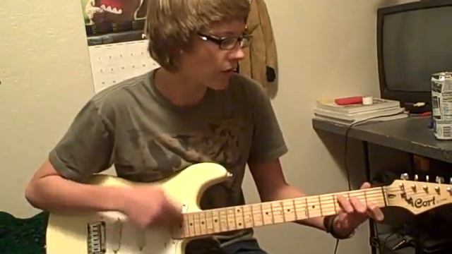 In the Aeroplane Over the Sea - Cover on electric guitar смотреть онлайн