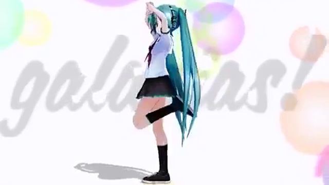 Самый популярный танец Хатцуне Мику в Японий :3 смотреть онлайн