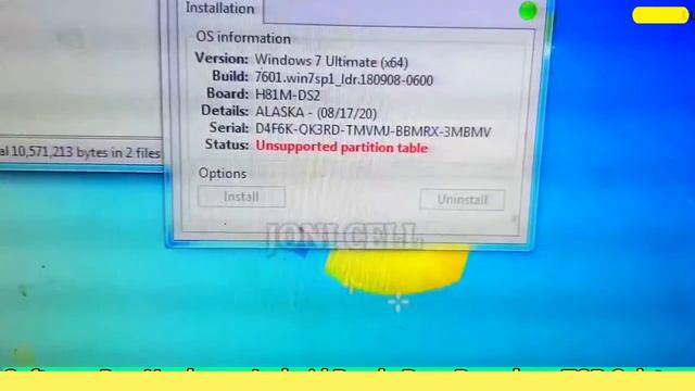 Windows 7 Ultimate Permanent Activation | Unsupported Partition Table | Remove Build 7601 смотреть онлайн
