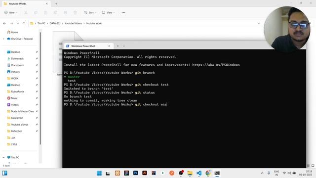 How to merge your branch to master branch in Github | Merge Dev Branch to Master in Git смотреть онлайн