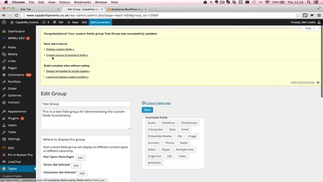 Wordpress Custom Fields смотреть онлайн
