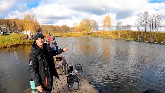 Ловля форели осенью. Фишка Данилово. Спорт зона смотреть онлайн
