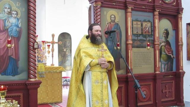 Иерей Владимир Черников - проповедь в день памяти иконы Божией Матери, именуемой «Достойно есть». смотреть онлайн