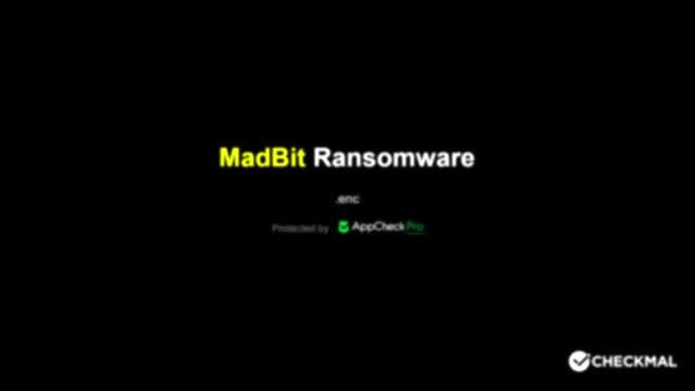 AppCheck Anti-Ransomware : MadBit Ransomware (.enc) Block Video смотреть онлайн