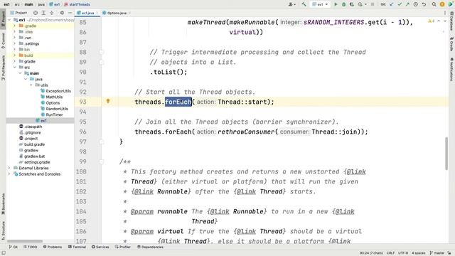 Applying Java Platform Threads & Virtual Threads: Case Study ex1 смотреть онлайн