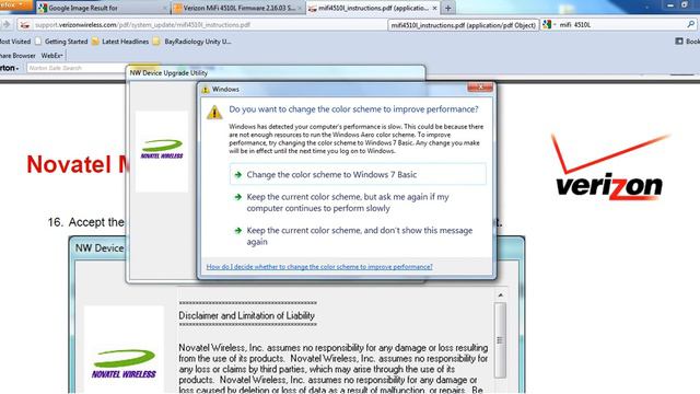 Novatel Wireless Device Upgrade Verizon 4510L MiF смотреть онлайн