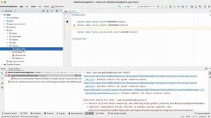 How to fix "Can not extract resource from com.android.aaptcompiler.ParsedResource" error.
