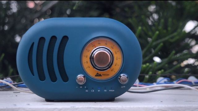 Wecool Storm s-02 !! Retro Bluetooth speaker & FM ?? смотреть онлайн