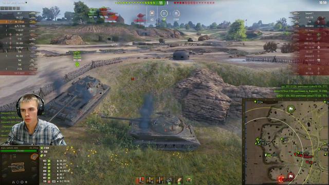 ОБЪЕКТ 279 (Р) - КОГДА ТЕБЯ УВАЖАЮТ! I WORLD OF TANKS смотреть онлайн