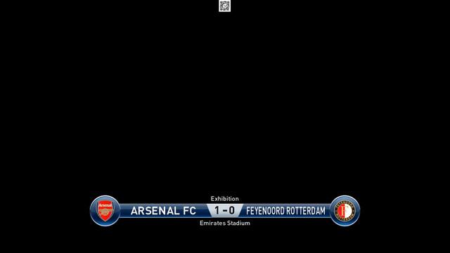 Arsenal FC VS Feyenoord Rotterdam, Emirates Stadium, PC GAMEPLAY, PCGAMEPLAY, PES 2016, Konami смотреть онлайн