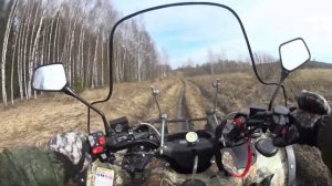 Квадроцикл Стелс Леопард 500 YS Весенняя прогулка