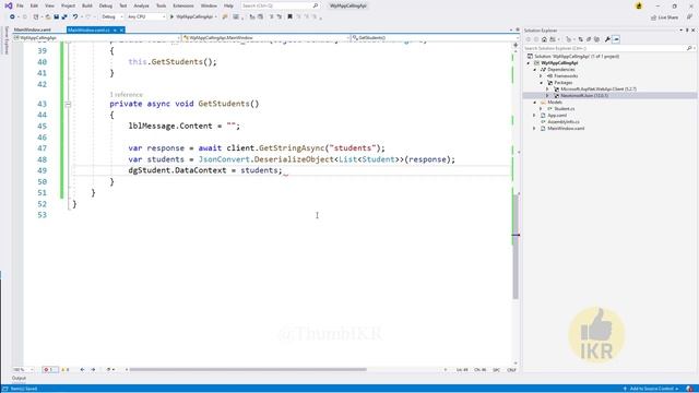 WPF CRUD Operation Calling Web API || ASP.NET Core || EF Core || SQL Server смотреть онлайн
