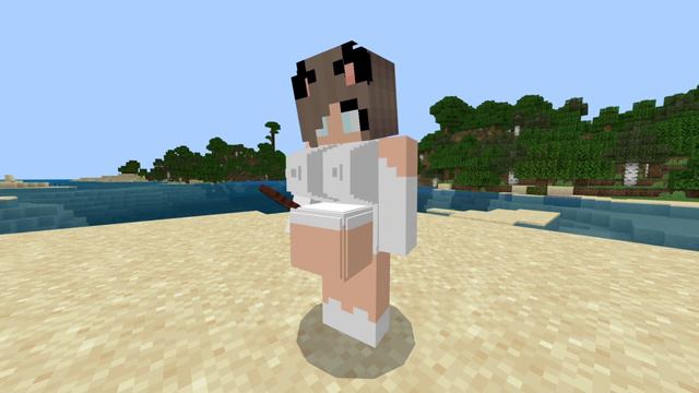 Minecraft vore...? nop, it's a skin 4D made in blockbench (HD) смотреть онлайн