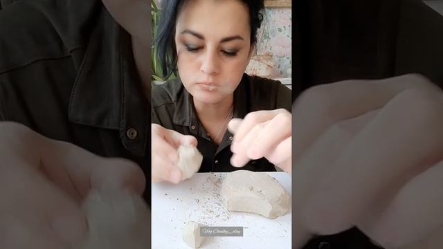 TURKESTAN WHITE, TURKESTAN TILES/ASMR CRUNCH/MUKBANG/АСМР ХРУСТ/CLAY CRUNCHY EATING SOUNDS/ГЛИНА