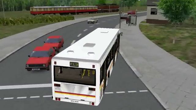 [OMSI] Flying Destroyer Bus with train crash glitch смотреть онлайн