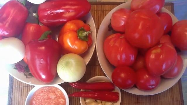 Аджика (из помидор с хреном). Рецепт приготовления смотреть онлайн