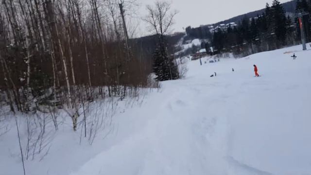 Логойск 03.18 фрирайд через лес ))) смотреть онлайн