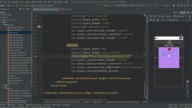 Sticky Notes App Android Studio | Room Database Android | Note App Android Studio | Room Database смотреть онлайн