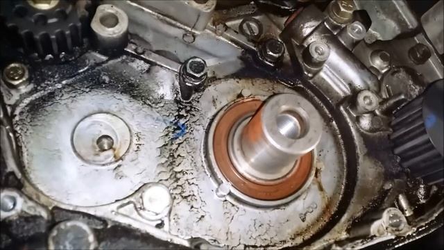 Замена ремня ГРМ и переднего сальника коленвала Great Wall Hover мотор 4G64