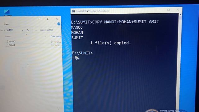 Command Me Ek Se Adhik Files Ko Aapsa Me Kaise Joda Jata Hain. #excel #computer #tranding #viral смотреть онлайн