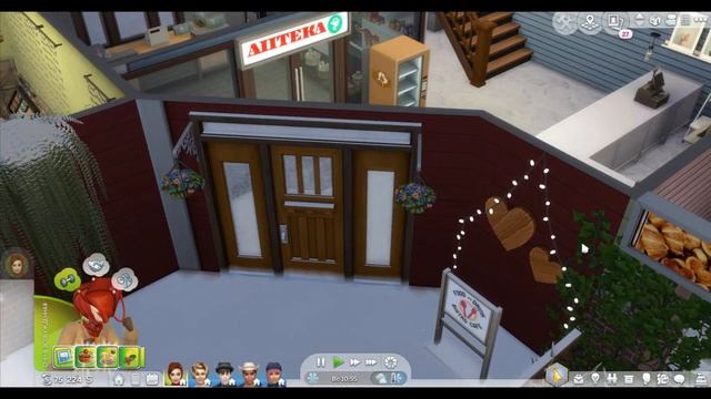The Sims 4 Обзор мода "Продуктовый магазин" смотреть онлайн