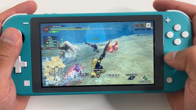 Monster Hunter Rise: Sunbreak Nintendo Switch LITE смотреть онлайн