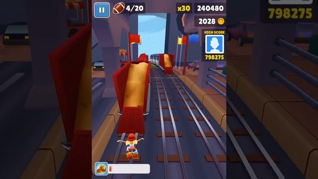 Subway Surfers | COLLECT LETTERS: TRICKY! - ATLANTA #8! By Kiloo смотреть онлайн