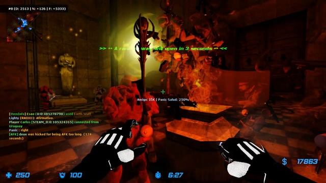 CS:Source / Zombie Escape Mod / ze_FFXII_Westersand_v8zeta1【+2 BOSSES】/ Extreme Mode【+LASER】/ NIDE смотреть онлайн