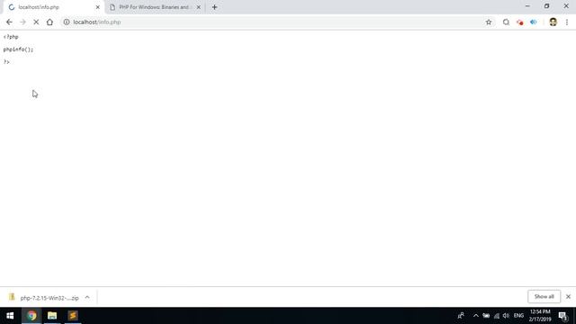 Инсталиране на PHP 7.2 на Windows смотреть онлайн