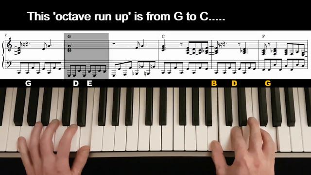 WOW! You CAN play Amazing Grace Boogie Woogie Piano Style ! Beginners Easy Tutorial Piano Lesson ! смотреть онлайн