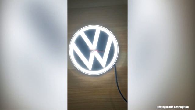 Dynamic VW Emblem (Mirrow Surface Design)- Same as ID.4 Illuminated VW logo смотреть онлайн
