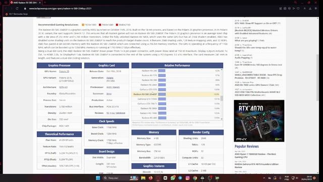 PLACA DE VIDEO RX 580 8GB ELSA r$ 245 VALE A PENA ? смотреть онлайн